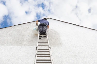Peinture extérieure à la Plagne Tarentaise — façades et ravalement